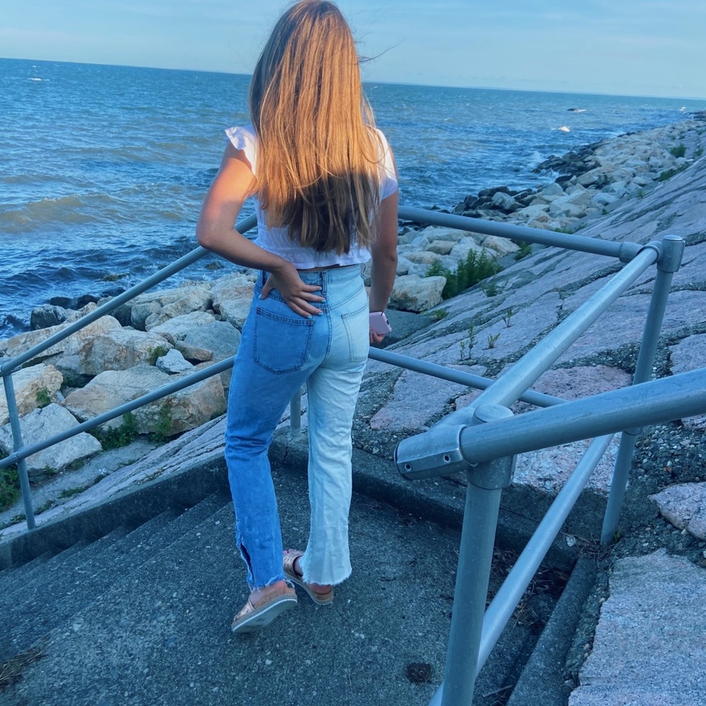 Urban harlequin jeans